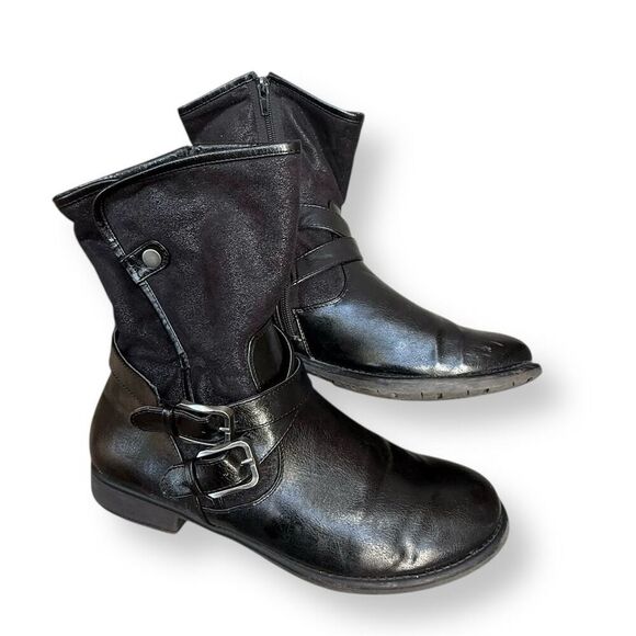 Stormy Mountain Juneau Women's Black Ankle Boots Women's size 12 - Picture 1 of 13